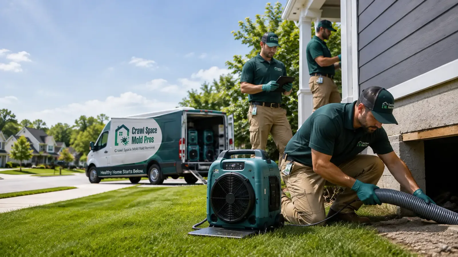 Crawl Space Mold Removal in Jackson, NJ